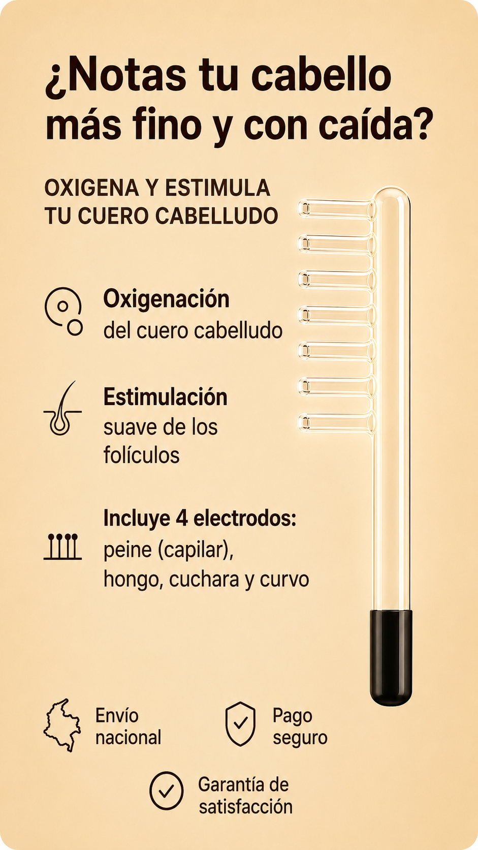Alta Frecuencia Portatil Facial Corporal